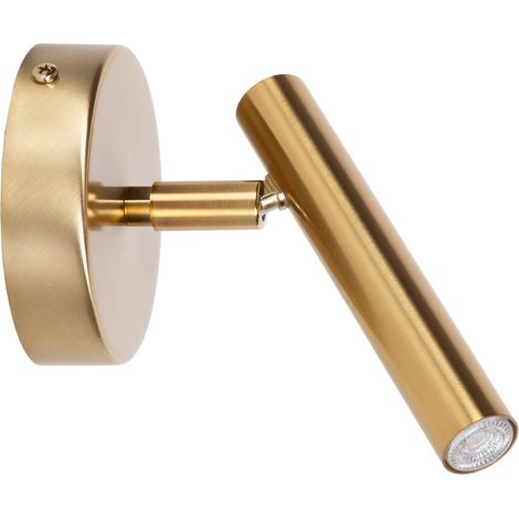 Applique moderna oro spazzolato spot orientabile G9 3W (1/3)