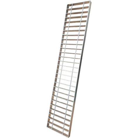 Grille de Caniveau Galvanisée 1000x200 mm, Classe B125 pour Allée (1/5)