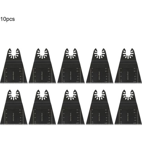 Pack of 10 universal oscillating saw blades made of 65mm carbon steel (1/5)