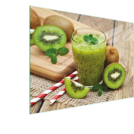 TAGLIERE IN VETRO 30x22 KIWI (1/5)