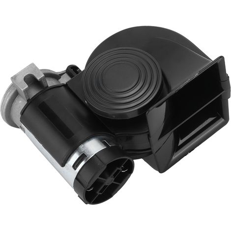 Avertisseur sonore 12V 125db Klaxon électrique puissant avec relais auto universel pour camion voiture moto quad (1/5)
