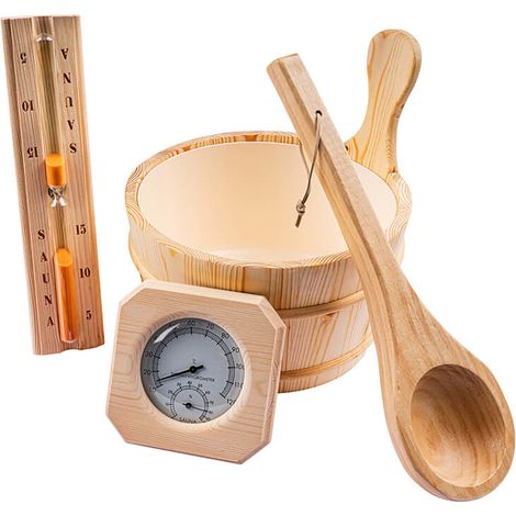 Home Deluxe - Accessori per sauna 5 pezzi Q PREMO