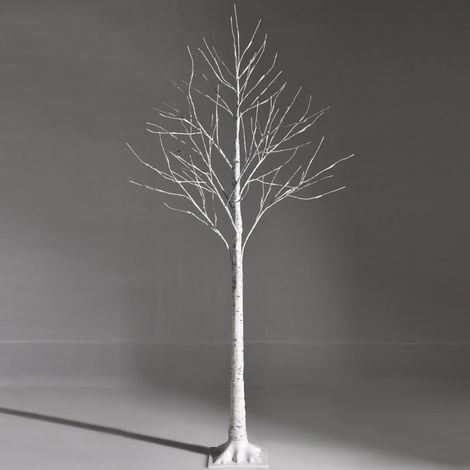 150 cm LED light tree birch tree with warm white LED lights (1/5)
