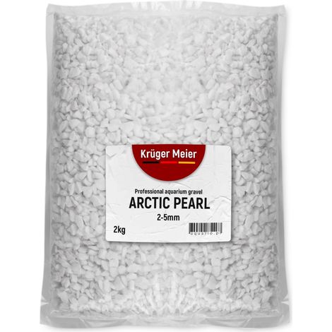 Ghiaia per acquario Kruger Meier Arctic Pearl 2-5 mm - 2 kg (1/5)