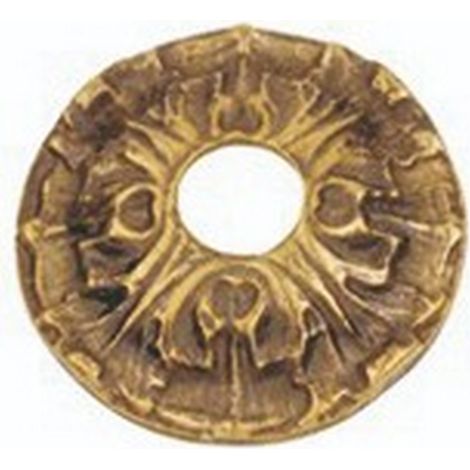 Rosace de rechange DianHydro pour robinets artistiques mode'le nuage exte'rieur 77 mm robinets antiques jaunes