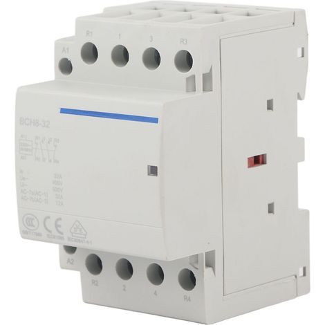 4P 32A 2NO+2NC-Schütz für DIN-Schienenmontage, 230V Wechselspannung (1/5)