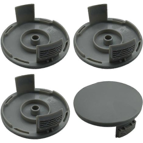 Capuchons de bobine pour remplacement sur tondeuses à gazon Ryobi RLT4027, RLT4125, RLT5027, RLT6030, RLT5127 et RLT6130 - lot de 4 (1/5)