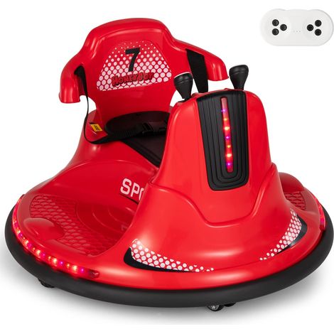 Kids Ride On Electric Bumper Car 6V2 Battery Powered Bumper Car with Dual Joysticks (1/5)