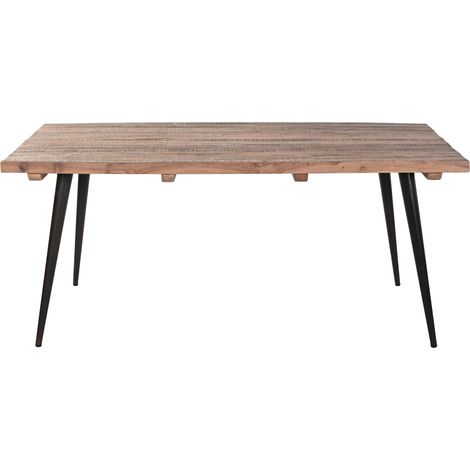 Mesa Comedor Madera Reciclada Hierro 180X90X76