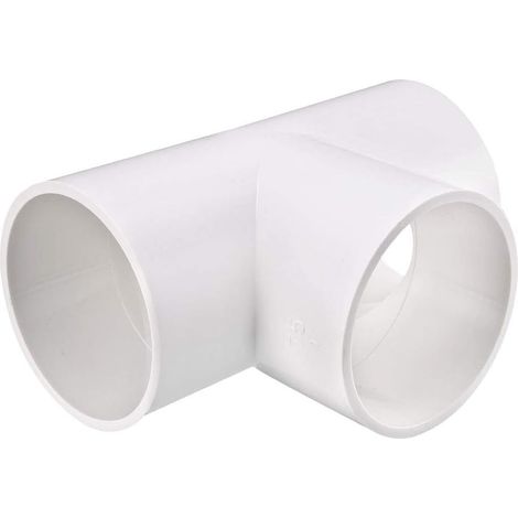 20mm PVC Fitting Tee Pipe Connector Coupling 75mm 1 Pack (1/4)