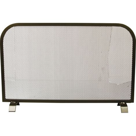 Imex El Zorro 12201-N - Griglia di protezione antincendio, 66,5 x 40 cm, dalla base, 43 cm, colore: Nero