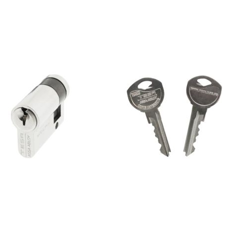 Cylindre européen T5-NG DEMI CYLINDRE - s'entrouvrant - 30 x 10 mm - TESA ASSA ABLOY