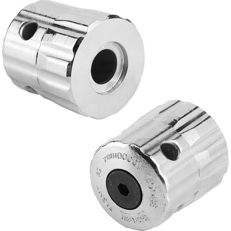 2-teiliger Rasentrimmerkopf aus Aluminiumlegierung mit Ersatzaufsatz für Rasenmäher (1/5)