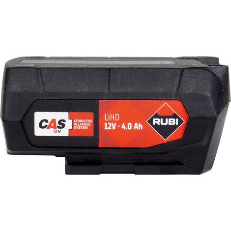 Batterie CAS LiPOWER 12V 4.00AH RUBI (1/2)