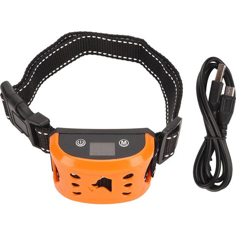 Collar antiladridos para perros – Recargable por USB – 7 modos de vibración – Diseño resistente al agua (1/5)
