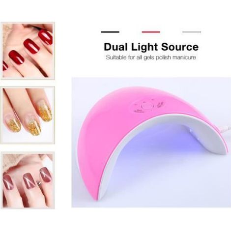 Sèche-lumière à double source de lumière LED UV 36W - Blanc - Pour Adulte - Mixte (1/4)