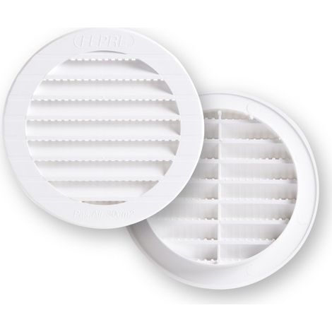 REJILLA EMPOTRAR ABS BLANCO + MOSQUITERA VRAC