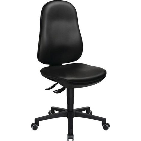 Topstar siège de travail pivotant Point 70 ( 9000454322 ) Roulettes 410-530 mm (1/5)