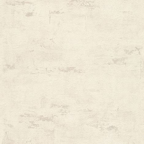 Papiers peints pour couloir & entrée | Papier peint beige motif pour chambre adulte | Tapisserie beige unie tendance pour salon - 10,05 x 0,53 m (1/5)
