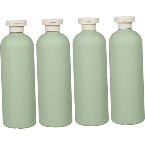 Piece Travel Shampoo Bottles Refillable Leak Proof Bottles