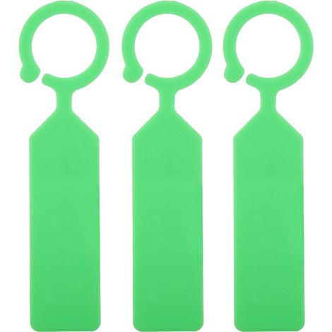 100 Étiquettes de Jardin en Plastique pour Plantes et Arbres, Décorations Vertes de Pépinière (1/5)