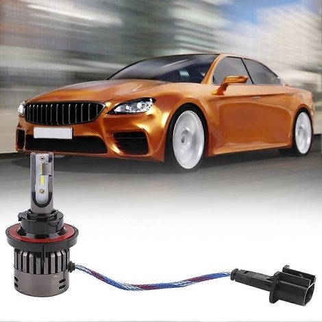 Lot H13 60W Blanc Phare LED Voiture Lumière Super Concentrée Driver Intégré G21 2 Pièces (1/4)