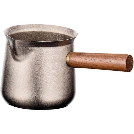 Théière en titane 330 ml à partager, idéale pour le bureau, la cuisine, le camping et les activités de plein air - FFY (1/4)