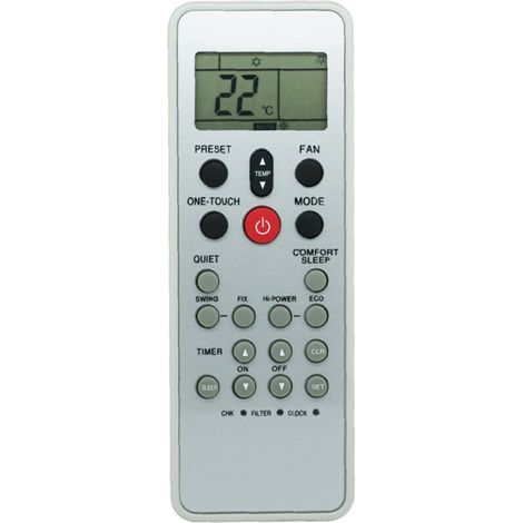 Convient à la télécommande universelle pour climatiseur simple Toshiba WC-L03SE WH-L03SE