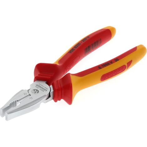 Pince universelle renforcée VDE pour couper/tenir/tordre, Électronique, Isolée, Longueur 200 mm, VDE 8250-200 H (1/5)