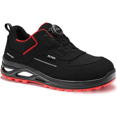 Elten Damen-Sicherheitshalbschuh HANNAH XXTL BOA black-red Low ESD S3, Gr. 39 (1/5)