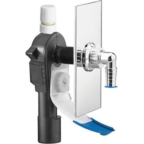 Unterputz-Geräte-Siphon OHA 4400 mit Wasserrutsche und Rohrbelüfter (1/3)