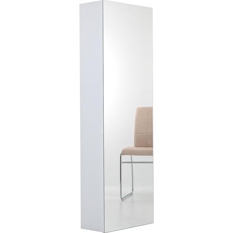 Scarpiera Libreria 5 Ripiani in Melaminico 52,5x23x160cm TFT Sc Bianca Specchio (1/5)
