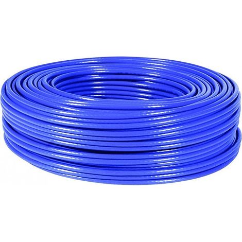 DEXLAN CABLE MULTIBRINS S/FTP CAT6 BLEU - 100M (611930)
