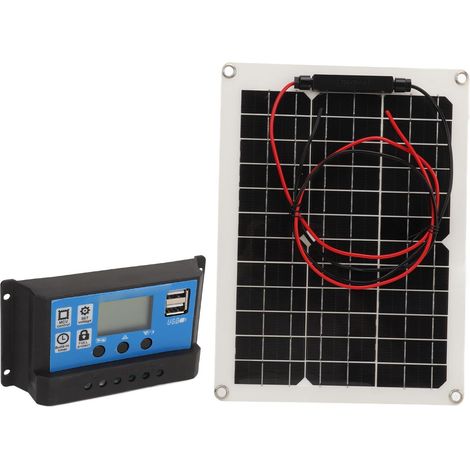 300W DC 12V 24V 50A IP67 Wasserdichtes Hocheffizienz-Solarpanel-Set mit Solarladeregler für Wohnmobile (1/5)