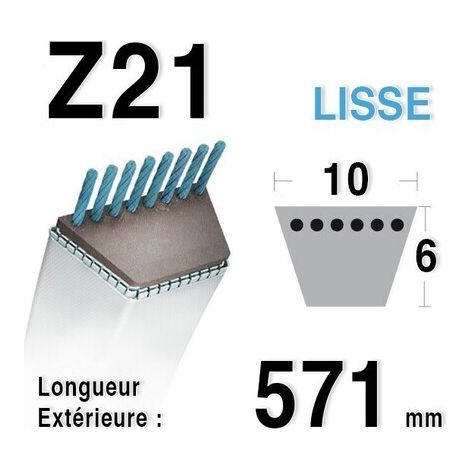 Keilriemen für ROQUES et LECOEUR