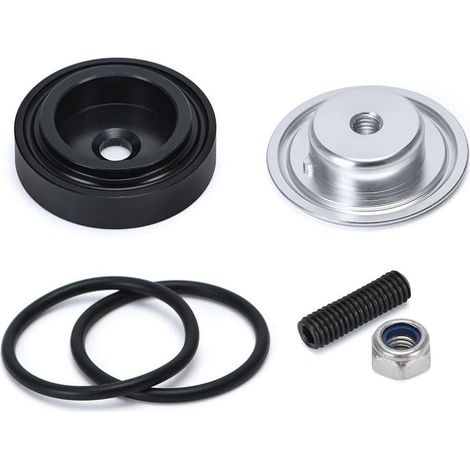 Cache de bras d'essuie-glace arrière en alliage d'aluminium de 40 mm (compatible Honda Civic/Acura RSX) - Capuchon d'étanchéité décoratif pour le bras d'essuie-glace arrière, kit de modification compl (1/4)