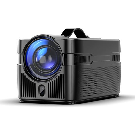Projecteur à ultra courte focale avec autofocus, 900 ANSI lumens, HY450, avec compensation automatique, 1080P, 8K HD, WiFi6, BT5.4, Allwinner H726, commande vocale (1/5)