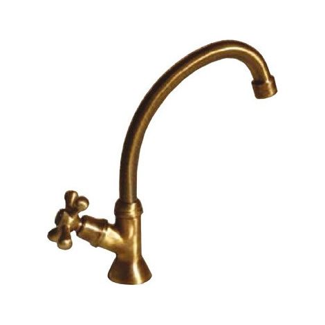 Grifo cromado para lavabo Decogarden París – baño exterior/interior