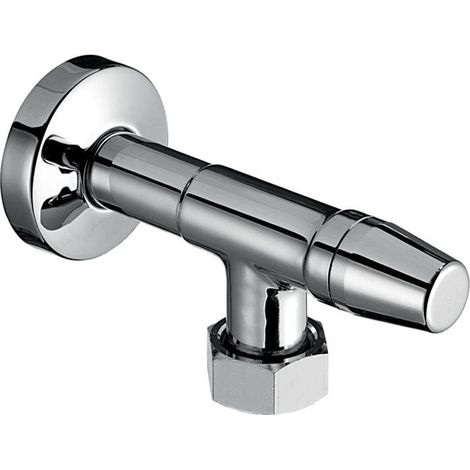 Wasserzähler-Eckventil Plombiervorr., 3/4ZollÜM, 1/2Zoll, chrom (1/3)