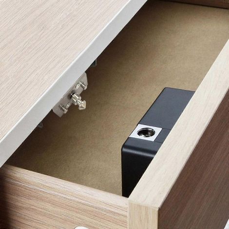 Schlüsselloses Diebstahlsicherungssystem: Verdecktes RFID-Kartenschloss für Schubladen, Schränke und Regale (1/5)