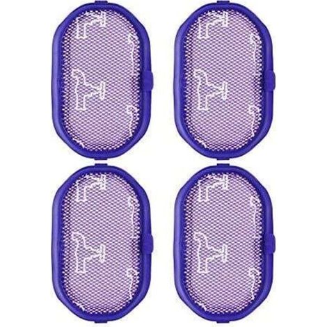 Lot de 4 filtres de rechange lavables Ulisem pour aspirateurs Dyson D30 DC31 DC34 DC35 DC44 DC45 DC56 (1/4)