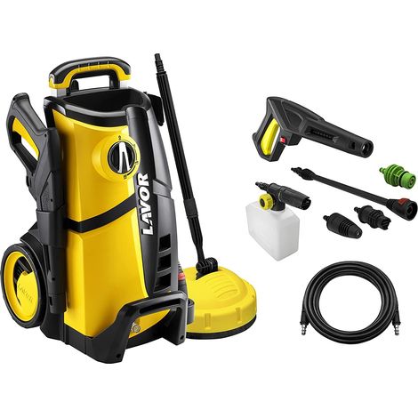 Lavor Idropulitrice ad Acqua Fredda 2100W 150 Bar Nero Giallo 8m Tubo (1/5)