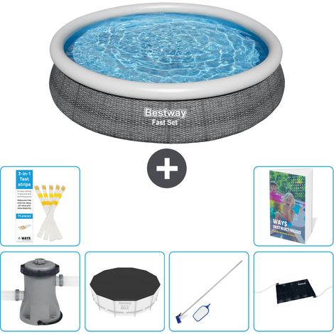 Bestway Piscina Bestway Fast Set Rotonda - 366x76 cm - 7-pezzi  S241