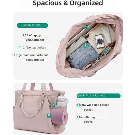Sac de transport pour tapis yoga, voyage et sport multifonctionnel ranger votre (1/5)