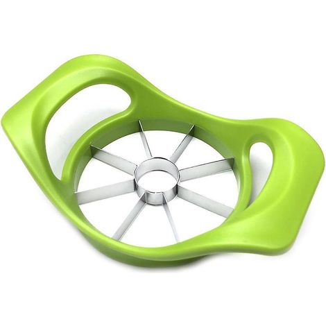 trancheuse Pommes En Acier Inoxydable 18,7 X 12 Cm (8 Pices, Vert), Gadgets De Cuisine (1/5)