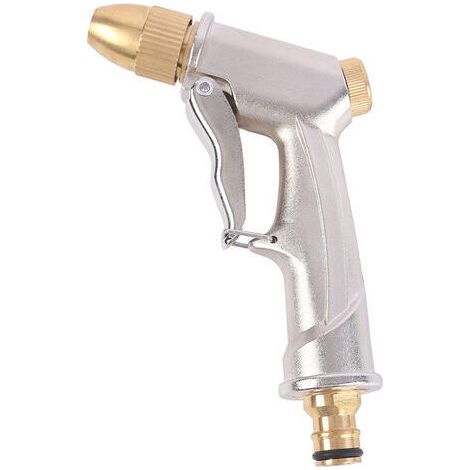 Pistola de agua a alta presión para lavado de autos, herramienta de riego para jardín, cabezal de pistola de agua galvanizado (1/5)