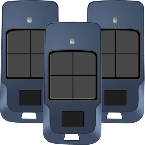 Ersatzfernbedienung für Mitto 2, 433,92 MHz 4-Kanal-Fernbedienung, kompatibel mit Mitto Cool C2, MITTO COOL C4, MITTO 4 (3er-Pack) (1/5)