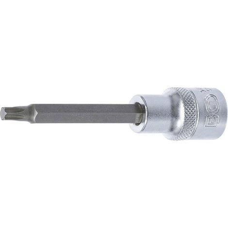 Douille à Embouts 100 mm - 12,5 mm (1/2), Profil Torx T35 - Précision et Robustesse, Acier, Zones Difficiles - D-Work (1/5)