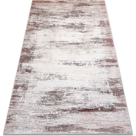 Teppich CORE W9775 Rahmen, schattiert - Struktur zwei Vliesebenen,  beige / rosa pink 160x220 cm