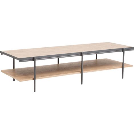 Table basse en bois et métal Livia (1/5)